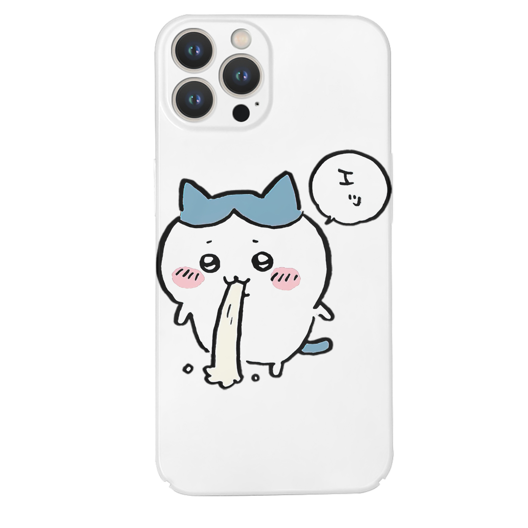 （画像用） ちいかわ ハチワレ Chii-kawa hachiware 【iPhone 14シリーズ対応】ハードケース